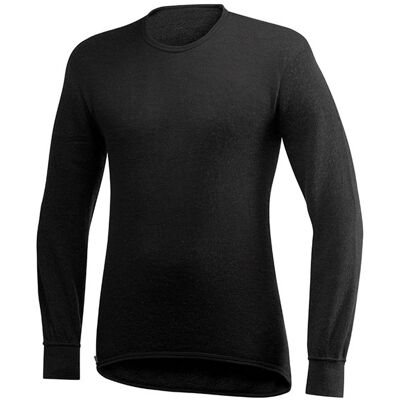 Woolpower Crewneck 200 Black - L L Woolpower Crewneck 200 Black - L L