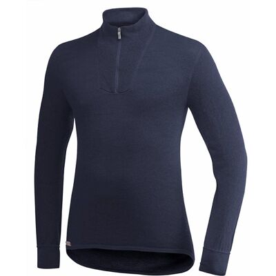 Woolpower Zip Turtleneck 200 Dark Navy - XL XL Woolpower Zip Turtleneck 200 Dark Navy - XL XL