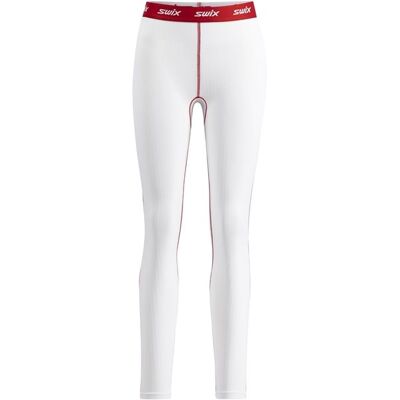 Swix Naisille Racex Classic Housut Bright White/Swix Punainen XL - Housut Swix Naisille Racex Classic Housut Bright White/Swix Punainen XL - Housut