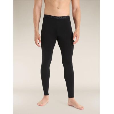 Icebreaker 200 Oasis Leggings Men Black/Monsoon - S S Icebreaker 200 Oasis Leggings Men Black/Monsoon - S S