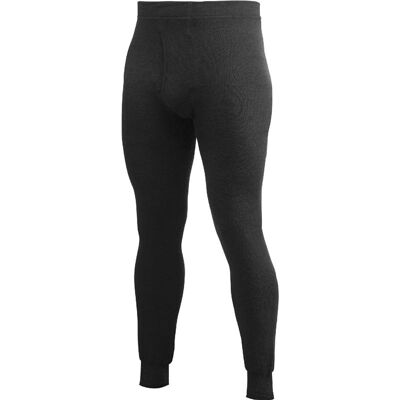 Woolpower Long Johns With Fly400 Black - XL XL Woolpower Long Johns With Fly400 Black - XL XL
