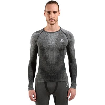 Odlo Blackcomb Eco Crew Neck L/S - Funktionaalinen alusasu - Mies XL musta Odlo Blackcomb Eco Crew Neck L/S - Funktionaalinen alusasu - Mies XL musta