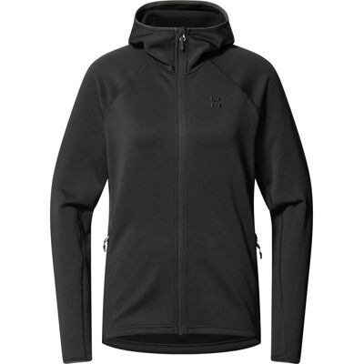 Haglöfs Magma Mid Hood Women True Black - S S Haglöfs Magma Mid Hood Women True Black - S S