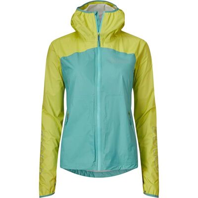 OMM Halo Plus Jacket W Aqua/Yellow - L L OMM Halo Plus Jacket W Aqua/Yellow - L L