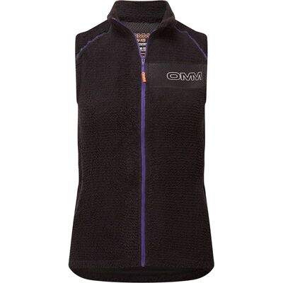 OMM Core Zipped Vest W Black - M M OMM Core Zipped Vest W Black - M M