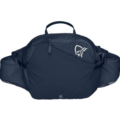 Norrøna Femund Econyl70 6L Hip Pack Indigo Night - NoSize NoSize Norrøna Femund Econyl70 6L Hip Pack Indigo Night - NoSize NoSize