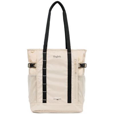 Haglöfs Tight Tote 25 Chalk Beige/True Black Haglöfs Tight Tote 25 Chalk Beige/True Black