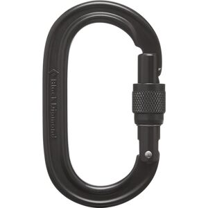 Black Diamond Oval Keylock ScrwgtCarabiner Black Black Diamond Oval Keylock ScrwgtCarabiner Black