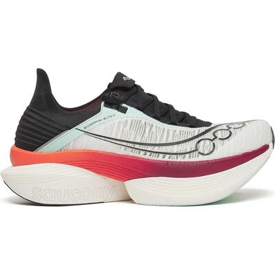 Saucony Endorphin Elite 2 White/Crimson - 42 42 Saucony Endorphin Elite 2 White/Crimson - 42 42