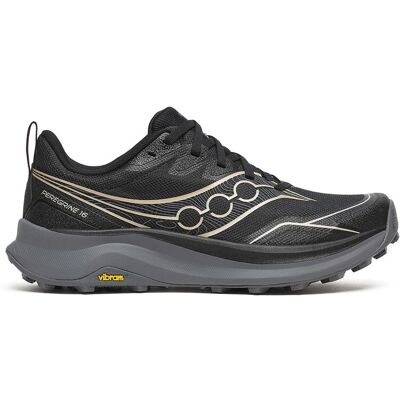 Saucony Peregrine 16 W Black/Carbon - 38 38 Saucony Peregrine 16 W Black/Carbon - 38 38