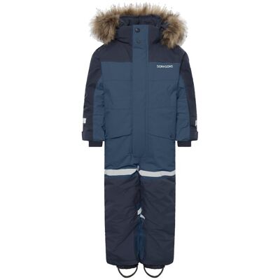 Didriksons Bjärven Kids' Coverall Navy - 100 100 Didriksons Bjärven Kids' Coverall Navy - 100 100