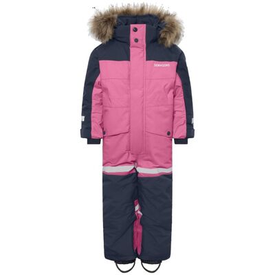 Didriksons Bjärven Kids' Coverall Heather Pink - 100 100 Didriksons Bjärven Kids' Coverall Heather Pink - 100 100