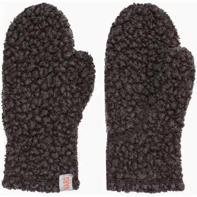 Varg U Vargön Wool Mittens Dark Chocolate Brown - M/L M/L Varg U Vargön Wool Mittens Dark Chocolate Brown - M/L M/L