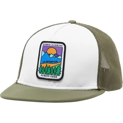 La Sportiva Always Climbing Hat Chalk/Cypress - S/M S/M La Sportiva Always Climbing Hat Chalk/Cypress - S/M S/M