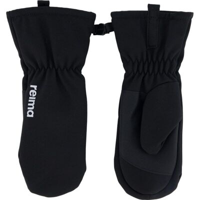Reima Softshell Mittens Osaten Black - 5 5 Reima Softshell Mittens Osaten Black - 5 5