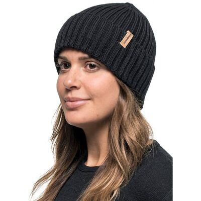 Woolpower Beanie Rib Black Woolpower Beanie Rib Black