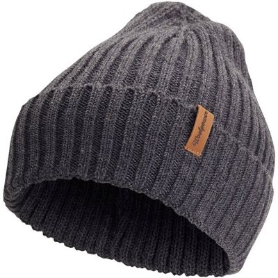 Woolpower Beanie Rib Grey Woolpower Beanie Rib Grey