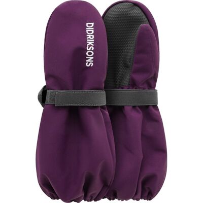 Didriksons Biggles Kids' Mittens Northen Purple - 2-4y 2-4y Didriksons Biggles Kids' Mittens Northen Purple - 2-4y 2-4y