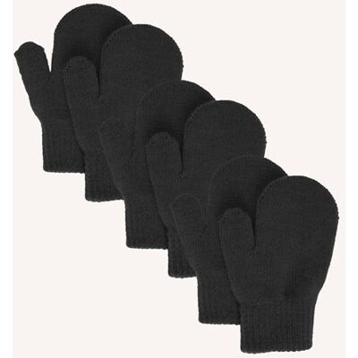 Lindberg Åsbro Magic Mitten, 3-P Black - 1-3 år 1-3 år Lindberg Åsbro Magic Mitten, 3-P Black - 1-3 år 1-3 år