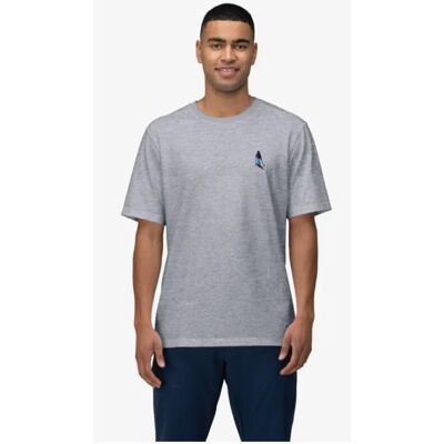 Norrøna /29 Cotton ActivityEmbroidery T-Shirt M'S Grey Melange - S S Norrøna /29 Cotton ActivityEmbroidery T-Shirt M'S Grey Melange - S S