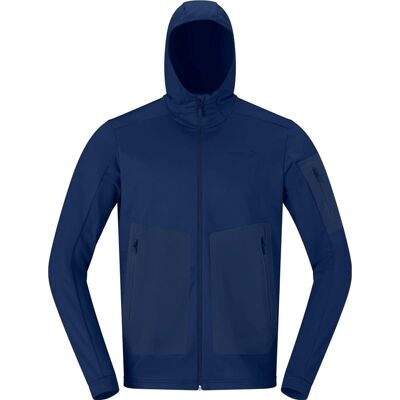 Norrøna Falketind Warm2 Stretch Hood M'S Indigo Night - L L Norrøna Falketind Warm2 Stretch Hood M'S Indigo Night - L L