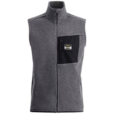 Lundhags Flok Wool Ms Pile Vest Granite - XXL XXL Lundhags Flok Wool Ms Pile Vest Granite - XXL XXL