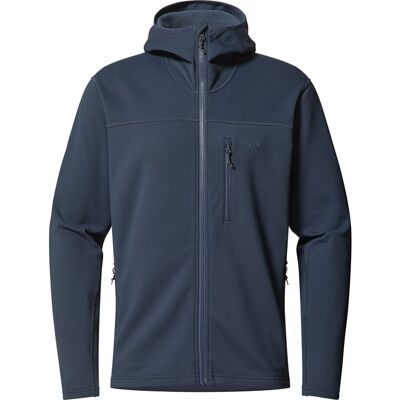 Haglöfs Rosson Mid Hood Men Tarn Blue - XL XL Haglöfs Rosson Mid Hood Men Tarn Blue - XL XL