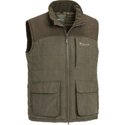 Pinewood Abisko Småland Vest Suede Brown - S S Pinewood Abisko Småland Vest Suede Brown - S S