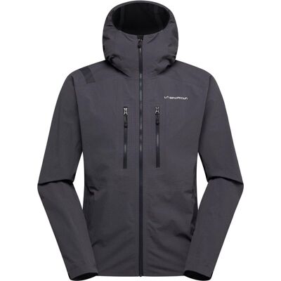 La Sportiva Helixir Shell Jkt M Onyx/Chalk - L L La Sportiva Helixir Shell Jkt M Onyx/Chalk - L L