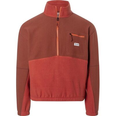 Marmot Retro Rocklin 1/2 Zip Pecan/Sumac - S S Marmot Retro Rocklin 1/2 Zip Pecan/Sumac - S S