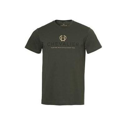 Chevalier Logo T-shirt Men Dark Green - S S Chevalier Logo T-shirt Men Dark Green - S S