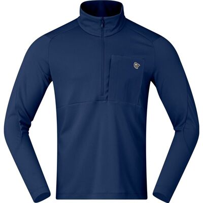 Norrøna Femund Warm1 Half-Zip M's Indigo Night Blue - L L Norrøna Femund Warm1 Half-Zip M's Indigo Night Blue - L L