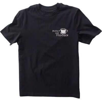 Lemmel Kaffe Mörkt Som FramtidenT-Shirt Black - XL XL Lemmel Kaffe Mörkt Som FramtidenT-Shirt Black - XL XL