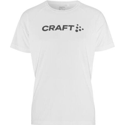 Craft CORE ESSENCE LOGO TEE M White/Granite - S S Craft CORE ESSENCE LOGO TEE M White/Granite - S S