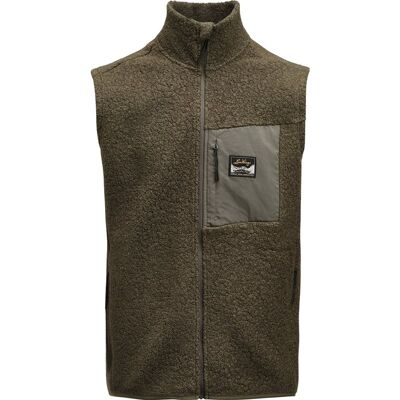 Lundhags Flok Wool Ms Pile Vest Forest Green - L L Lundhags Flok Wool Ms Pile Vest Forest Green - L L