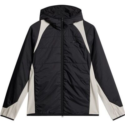 J.Lindeberg Scott Hybrid Hood Colorblock Black - M M J.Lindeberg Scott Hybrid Hood Colorblock Black - M M