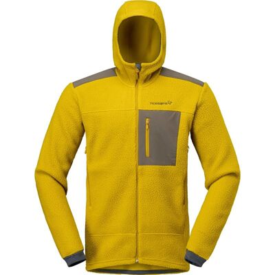 Norrøna Trollveggen Warm3 Zip Hood M'S Golden Palm - M M Norrøna Trollveggen Warm3 Zip Hood M'S Golden Palm - M M