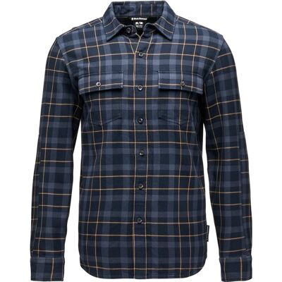 Black Diamond M Project Twill Ls Shirt Charcoal-Black - S S Black Diamond M Project Twill Ls Shirt Charcoal-Black - S S