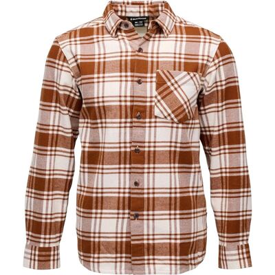Black Diamond M Project Flannel Clay-Off White Plaid - M M Black Diamond M Project Flannel Clay-Off White Plaid - M M
