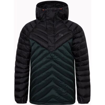 Varg M Övik Down Anorak Emerald Green And Carbon Black - L L Varg M Övik Down Anorak Emerald Green And Carbon Black - L L