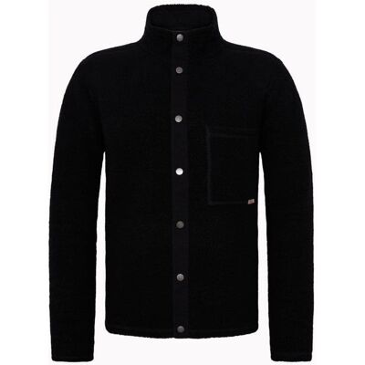 Varg M Gotland Wool Overshirt Black Granite - S S Varg M Gotland Wool Overshirt Black Granite - S S
