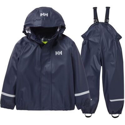 Helly Hansen K Bergen 2.0 Pu Rain Set Navy - 92 92 Helly Hansen K Bergen 2.0 Pu Rain Set Navy - 92 92