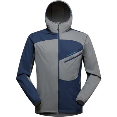 La Sportiva Freeway Wind Jacket M Steel/Night Sky - M M La Sportiva Freeway Wind Jacket M Steel/Night Sky - M M