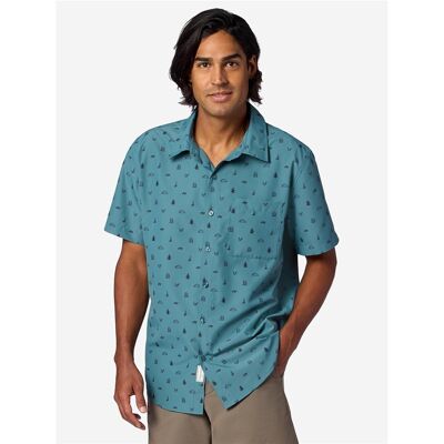 Marmot AirExchange UPF 40 SS Shirt Seafloor Camping Trip - S S Marmot AirExchange UPF 40 SS Shirt Seafloor Camping Trip - S S