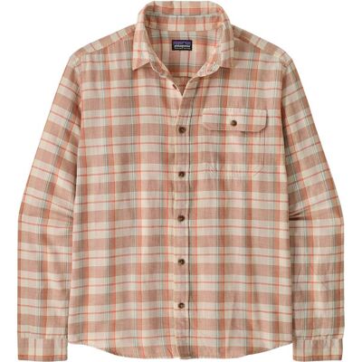 Patagonia M's L/S LW Fjord Flannel Shirt Handmade: Natural - S S Patagonia M's L/S LW Fjord Flannel Shirt Handmade: Natural - S S