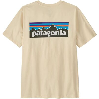 Patagonia M's P-6 Logo T-Shirt Undyed Natural - XXL XXL Patagonia M's P-6 Logo T-Shirt Undyed Natural - XXL XXL