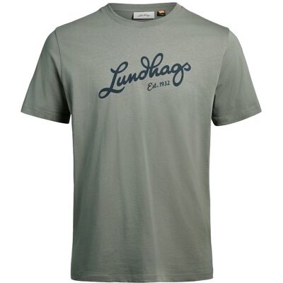 Lundhags Järpen Logo T-shirt M Aloe Green - XL XL Lundhags Järpen Logo T-shirt M Aloe Green - XL XL