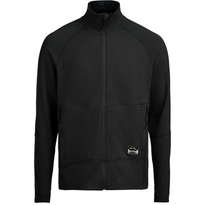 Lundhags Tived Merino Full Zip M Black - L L Lundhags Tived Merino Full Zip M Black - L L