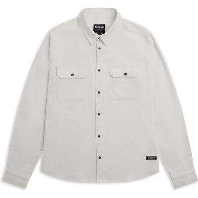 Bergans Nordmarka Flannel Shirt Men Arctic White - XL XL Bergans Nordmarka Flannel Shirt Men Arctic White - XL XL