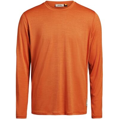 Lundhags Tived Long Sleeve T-shirt M Cayenne - M M Lundhags Tived Long Sleeve T-shirt M Cayenne - M M